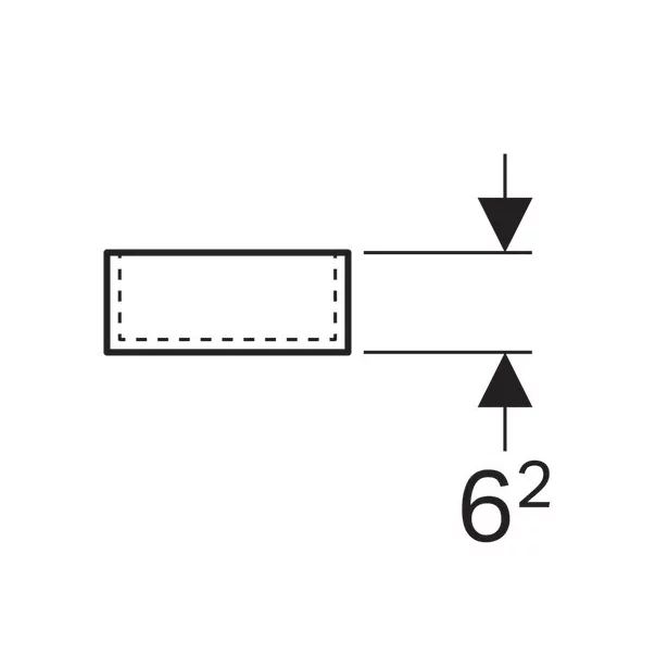 Modul de sertar Geberit Xeno2 divizare H inaltime 7 cm gri picture - 5