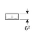 Modul de sertar Geberit Xeno2 divizare T inaltime 7 cm gri picture - 3