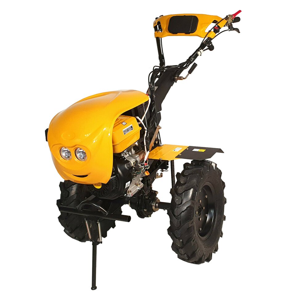 Motocultor 18CP Progarden Campo 1853, 2+1, roti 6.00-12, benzina, euro5, diferential, pornire electrica [HS1100-18DFR]