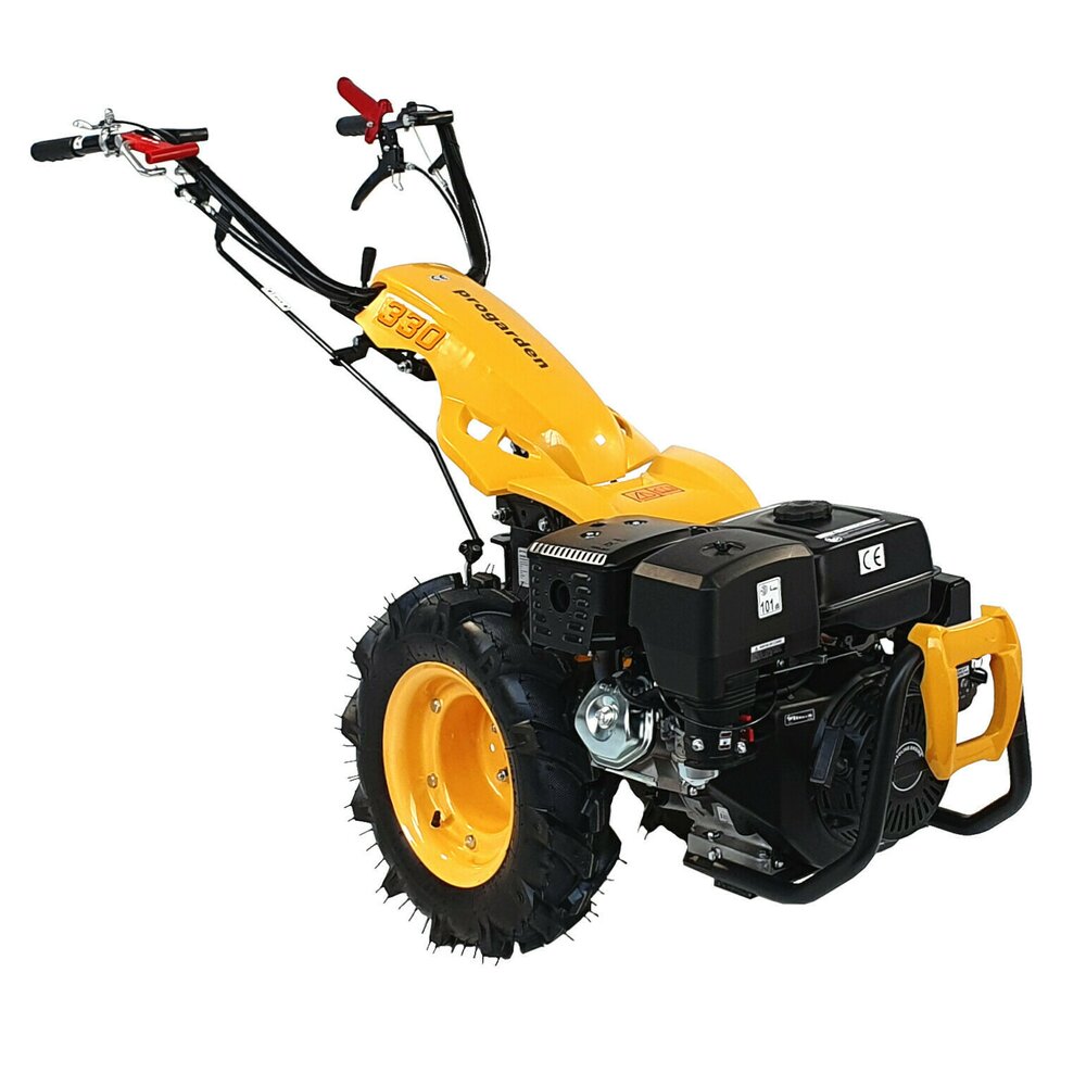 Motocultor multifunctional 14CP Progarden Campo U14E, benzina, euro5, pornire electrica, 3+2 viteze, reductor