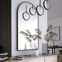Oglinda Ars Longa Arche 70x110 cm negru picture - 2