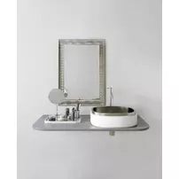 Oglinda Ars Longa Arezzo argintiu 87x87 picture - 3