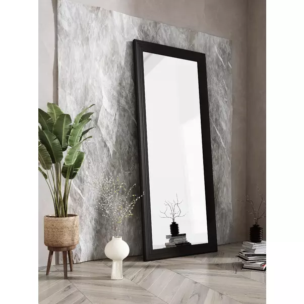 Oglinda Ars Longa Malaga negru 65x115 picture - 3