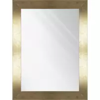 Oglinda Ars Longa Simple auriu 63x113