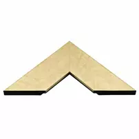 Oglinda Ars Longa Simple auriu 73x133 picture - 4