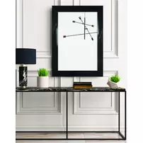 Oglinda Ars Longa Simple negru 53x143 picture - 2