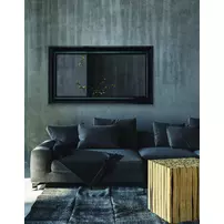 Oglinda Ars Longa Verona negru 79x139 picture - 2