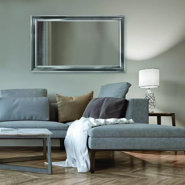Oglinda Ars Longa Verona nichel 69x119 picture - 3