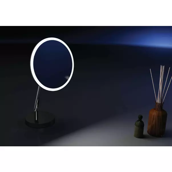 Oglinda cu iluminare LED Deante Silia crom picture - 9