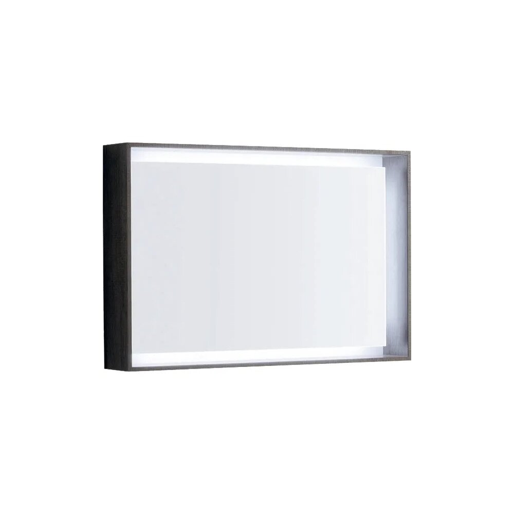 Oglinda cu iluminare LED Geberit Citterio maro/gri 89 cm baie imagine noua 2022