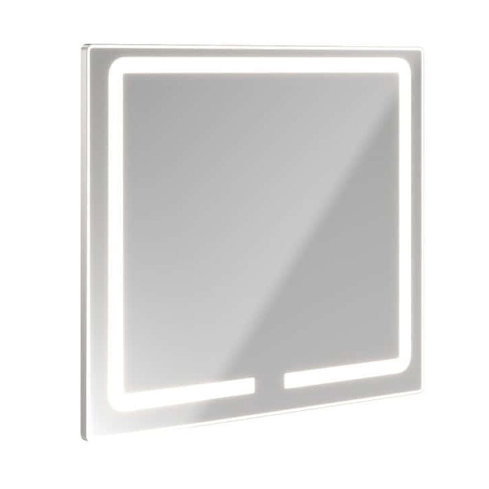 Oglinda cu iluminare LED Massi Marama 70×70 cm crom 70x70 imagine noua 2022