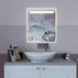 Oglinda cu iluminare LED Massi Marama 70x80 cm crom picture - 3