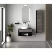 Oglinda cu iluminare Led Venti Elipson 45 cm x 105 cm picture - 5