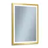 Oglinda reversibila cu iluminare Led Venti Luxled auriu 60 cm x 80 cm picture - 2
