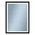 Oglinda reversibila cu iluminare Led Venti Luxled negru 60 cm x 80 cm picture - 2