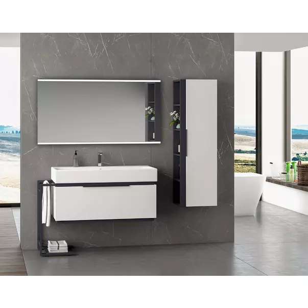 Oglinda cu iluminare Led Venti Metro 120x60x2,5 cm picture - 4