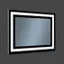 Oglinda cu iluminare Led Venti Nano negru 80 cm x 60 cm picture - 4