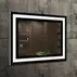 Oglinda cu iluminare Led Venti Nano negru 80 cm x 60 cm picture - 5