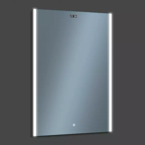 Oglinda cu iluminare Led Venti Prestige Plus negru 64 cm x 80 cm picture - 5