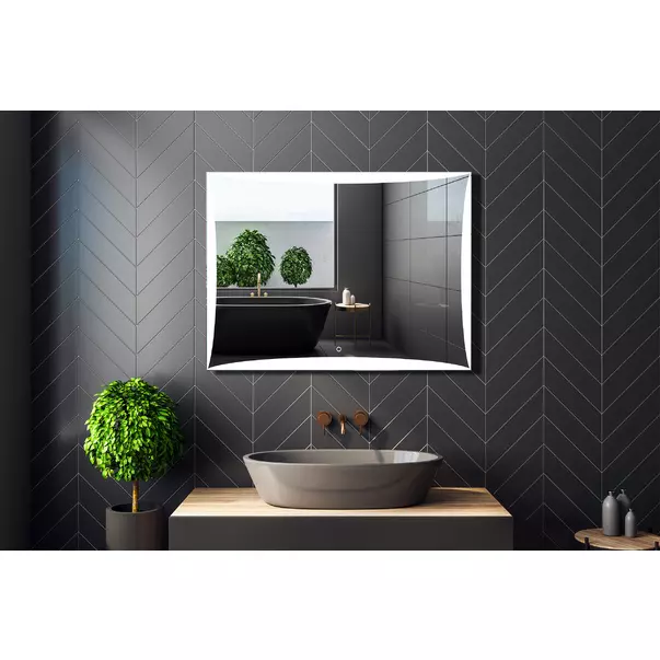 Oglinda cu iluminare Led Venti Slim 80x60x2,5 cm picture - 7