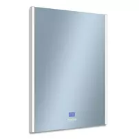 Oglinda cu iluminare Led Venti Timeled argintiu 60 cm x 80 cm
