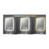 Oglinda cu iluminare si dezaburire Fluminia Calatrava Ambient 60 cm picture - 3