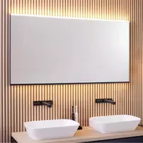 Oglinda cu iluminare si dezaburire Geberit Option Plus Square 105 cm aluminiu eloxat picture - 2