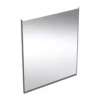 Oglinda cu iluminare si dezaburire Geberit Option Plus Square 60 cm negru - aluminiu eloxat picture - 1