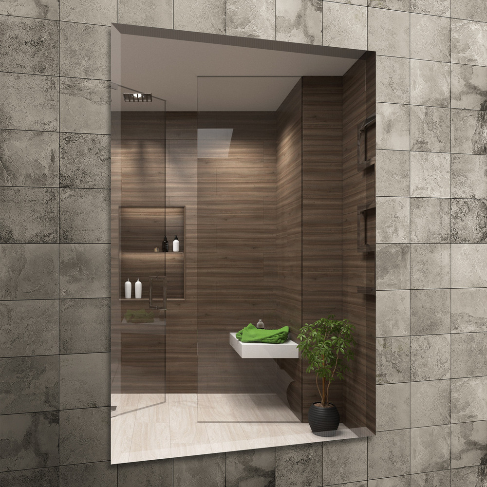 Oglinda de baie Venti Fazowane 50 cm x 70 cm baie imagine 2022