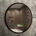 Oglinda de baie Venti Rund 80 cm negru picture - 3