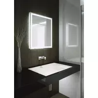 Oglinda dreptunghiulara LED Dubiel Vitrum Forte 60x80 cm