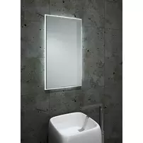Oglinda dreptunghiulara LED Dubiel Vitrum Fractal 45x120 cm