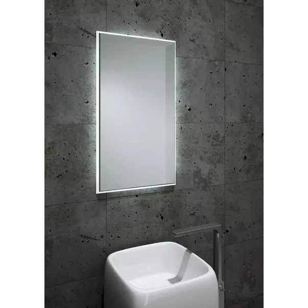 Oglinda patrata LED Dubiel Vitrum Fractal 70x70 cm picture - 1