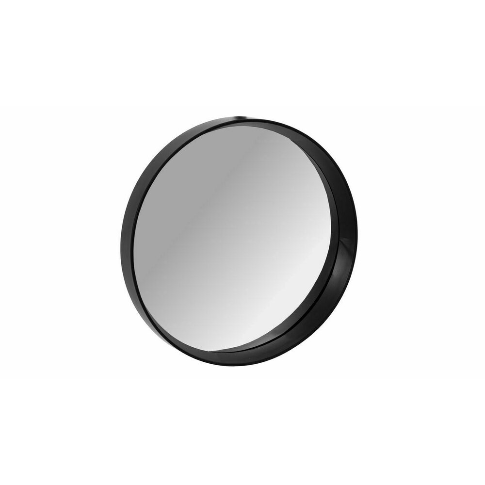 Oglinda rotunda 39 cm Rea rama tridimensionala neagra JZ-01 neakaisa.ro