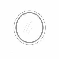 Oglinda rotunda Fluminia Cleo cu led si touch senzitiv picture - 3