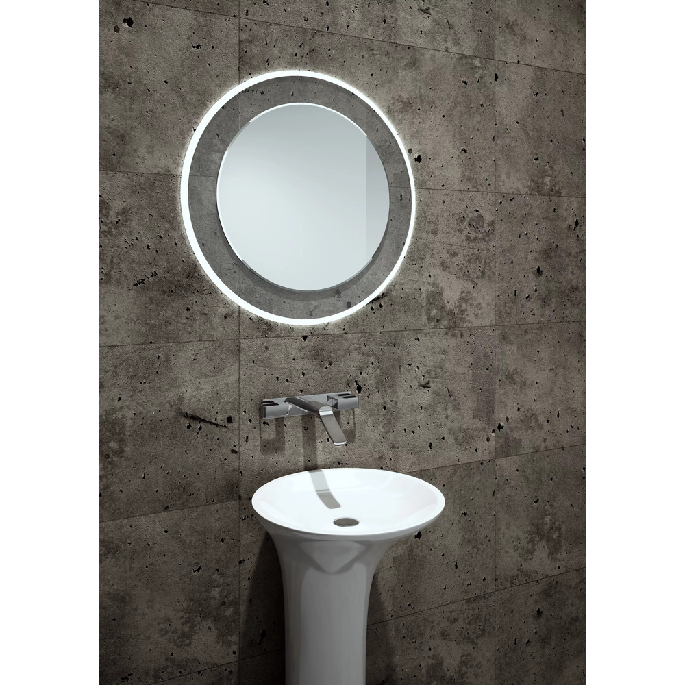 Oglinda rotunda LED Dubiel Vitrum Lumineo Beta 60×60 cm 60X60 imagine 2022