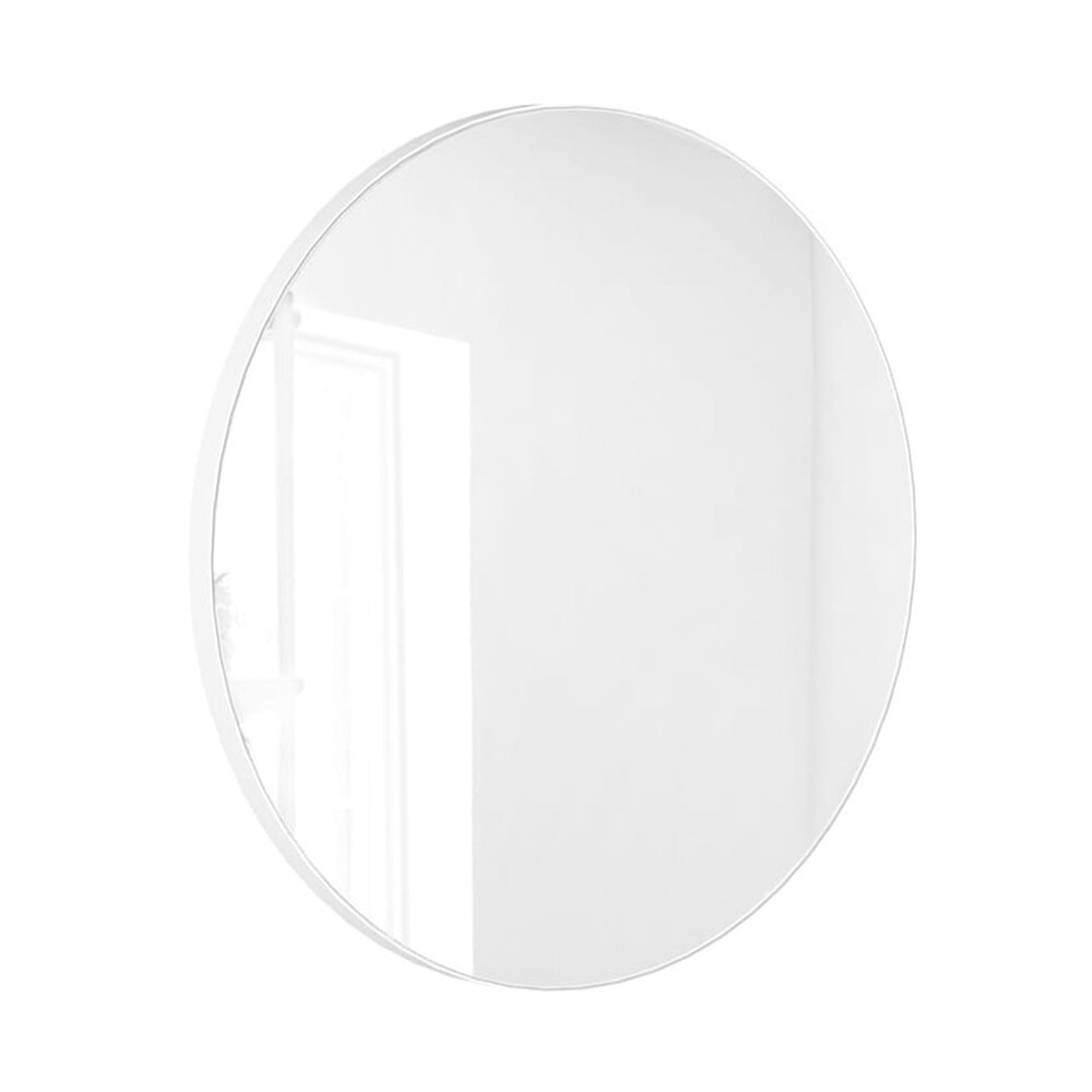 Oglinda rotunda Massi Valo Slim lucrata manual 100 cm alb 100