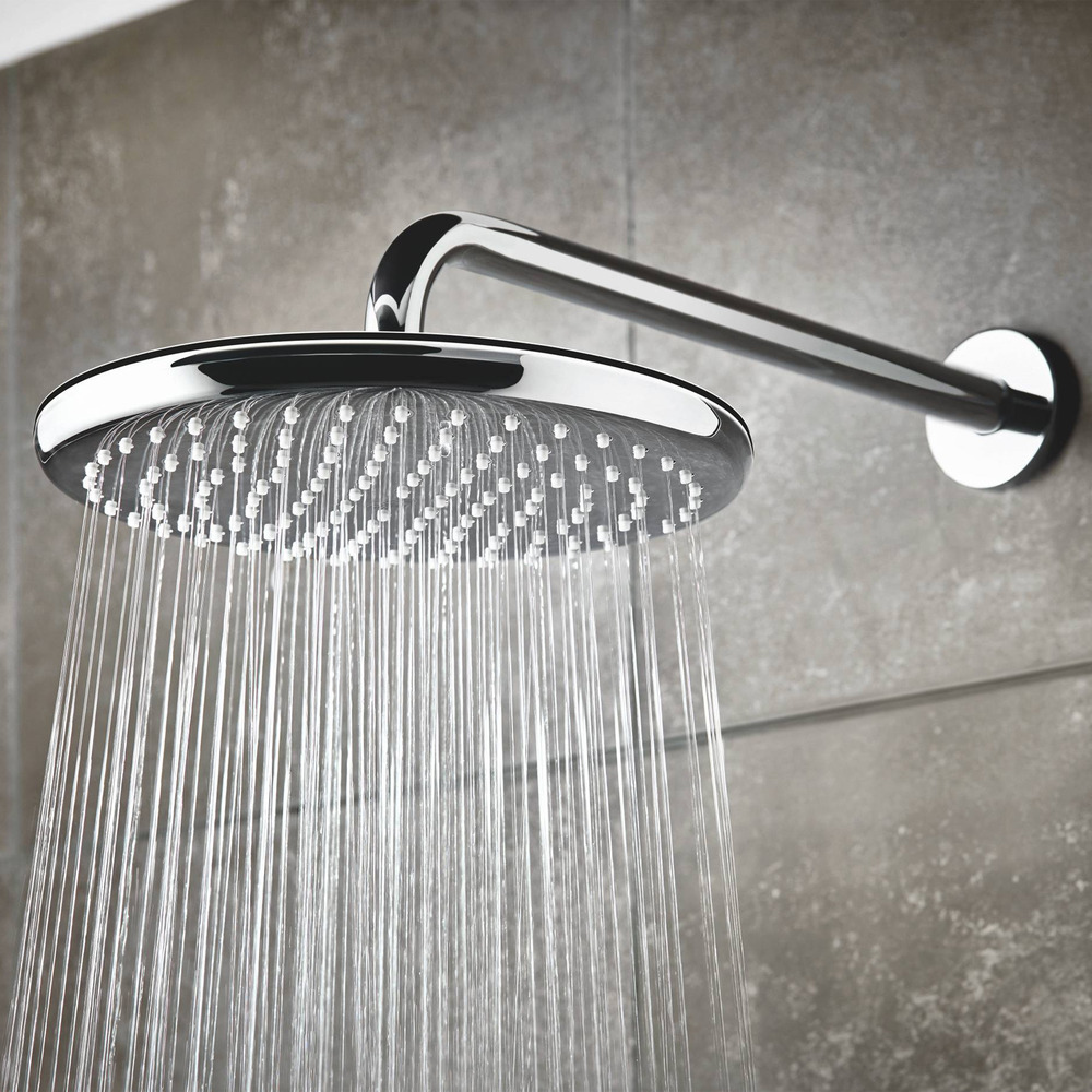 Palarie si brat de dus Grohe Tempesta 250 crom lucios 1 tip de jet (tip