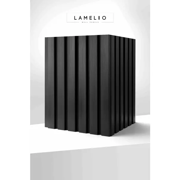 Panou riflaj Lamelio Olmo finisaj negru 12.2x270 cm picture - 5
