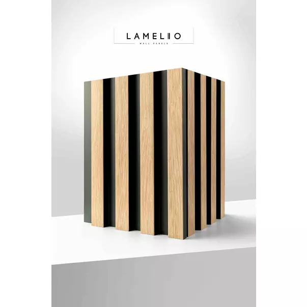 Panou riflaj Lamelio Vasco finisaj stejar auriu 12.2x270 cm picture - 8