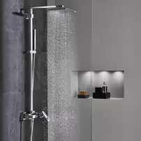 Para de dus Grohe Euphoria Cube crom lucios cu 1 tip de jet picture - 4