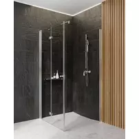 Paravan de dus Deante Kerria Plus crom 90x200 cm picture - 7
