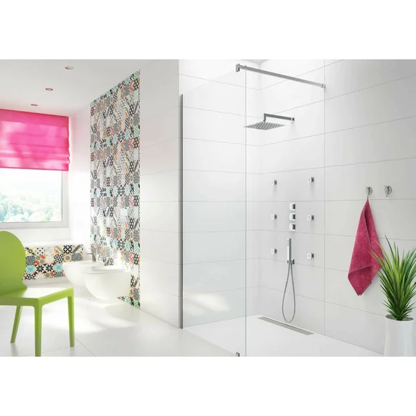 Paravan de dus tip Walk-in Deante Abelia crom 110 cm picture - 2