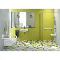 Paravan de dus Walk-in Deante Abelia 140x200 cm crom picture - 7