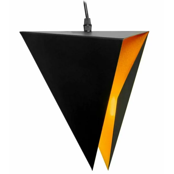 Pendul 3 brate negru cu design geometric triunghiular Rea APP254-3CP picture - 4