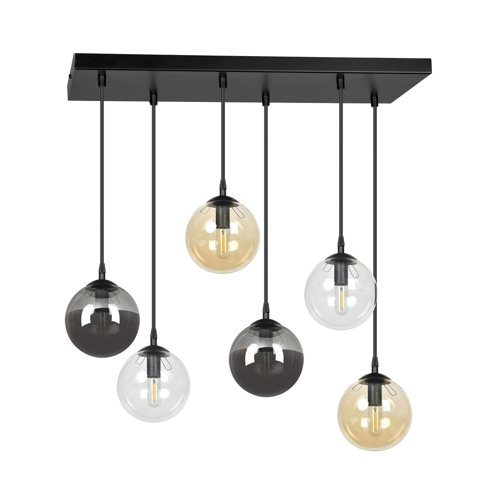 Pendul Emibig Cosmo 6 transparent/negru