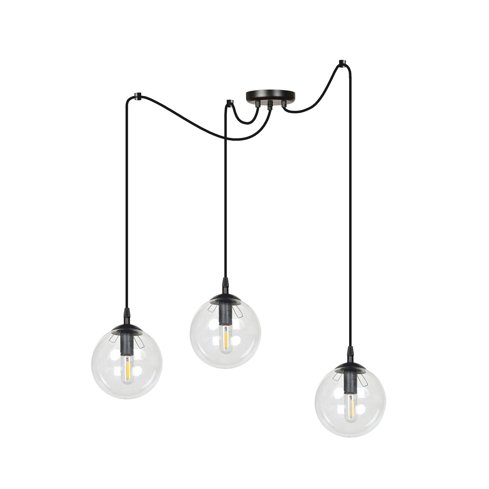 Pendul Emibig Gigi 3 negru/transparent