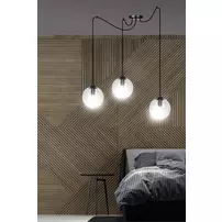 Pendul Emibig Gigi 3 negru/transparent