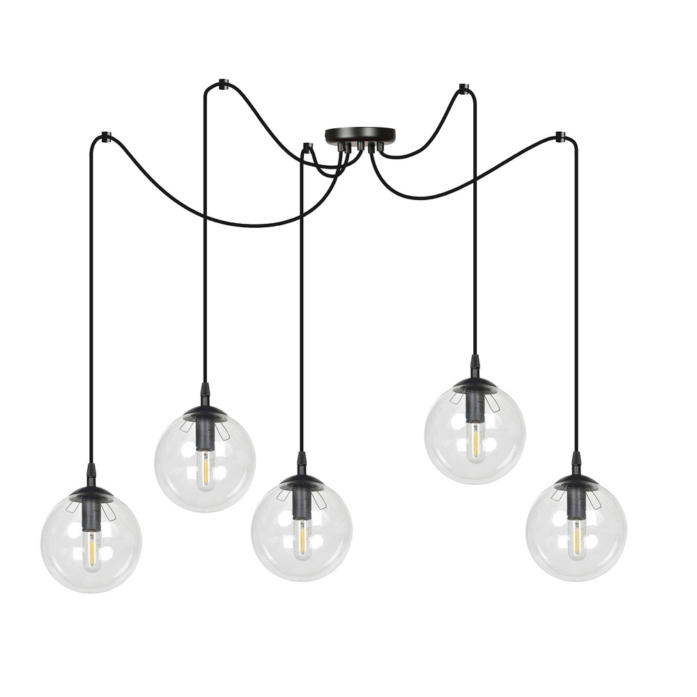 Pendul Emibig Gigi 5 negru/transparent