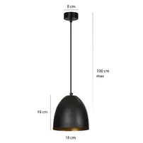Pendul Emibig Lenox 1 alb/auriu picture - 5